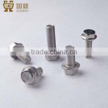 Stainless steel hex flange bolt ss304 ss316