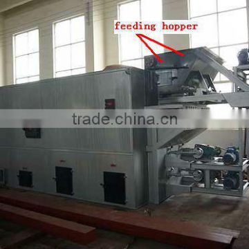 Reciprocating grate hot air furnace