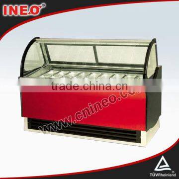 1.2m Deep Ice Cream Display Display Cabinet/Ice Cream Display Freezers Price/Ice Cream Continuous Freezer