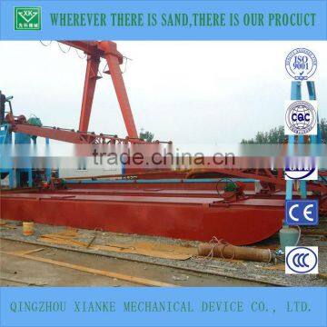 Sand Mining Gold and Iron Extracting Dredger Machine