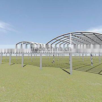 Plastic Sheet Covered Greenhouse Grow Tent With Gutter System For Agricultural Planting photo-3