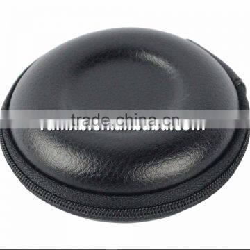 Unique Round PU Eva Earphone Case Eva Earphone Carrying Case photo-2