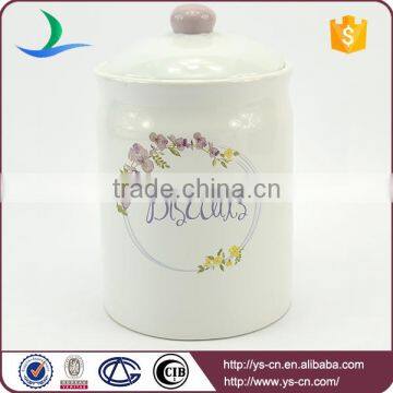 Ceramic Storage Container Biscuit Tea Sugar and Utensil Jars photo-2