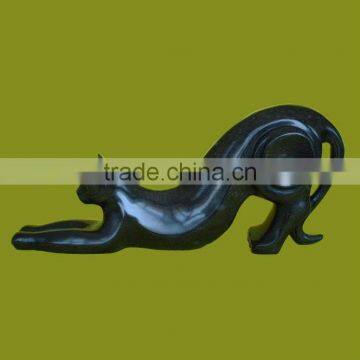 Marble Abstract Statue Of Cute Cat