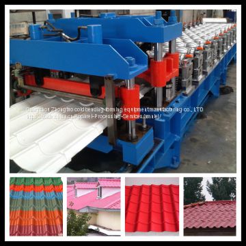 Color Tile Steel Forming Machine