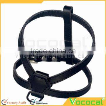 PU Leather Pet Dog Cat Harness Chest Belt Pet Accessory photo-3