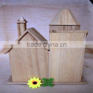Wooden Toy Model Houses Toy Houses for Boys photo-5