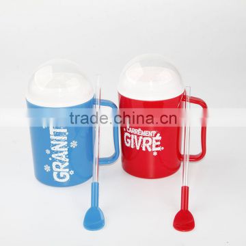 ECO-Friendly round ice cup/plastic dessert cup