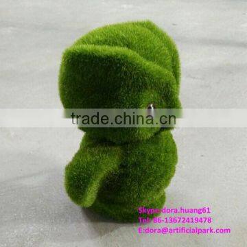 H080611 China artificial moss cheap plastic animals artificial grass animal Owl