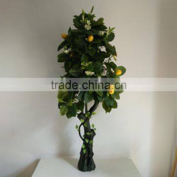 rubber lemon tree artificial tree with lemon decorative tree