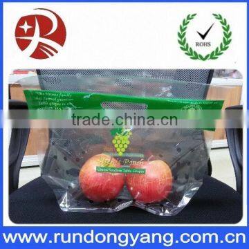 Stand up Pouch Zip Lock Fruit Packing Bag With Air Holes and Handle photo-5