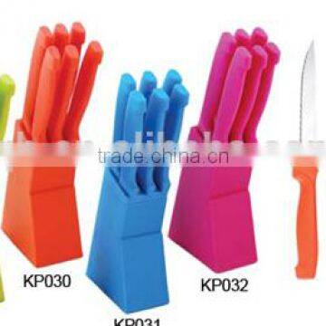 Plastic Handle Stainless Steel Knife Set photo-4