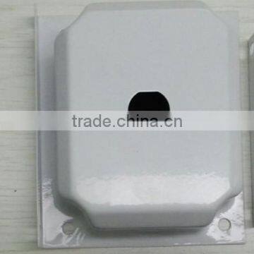 Metal end bells, metal cover for transformer, transformer accessory for EI-66, EI-75, EI-96, EI-120