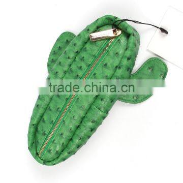 Wholesale Fairy Grass Shape Zipper Pencil Bag photo-2