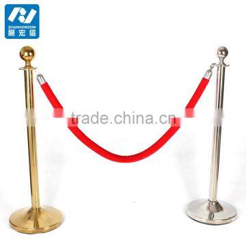 2pcs Black Steel Crowd Control Stanchion photo-3
