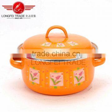 Eco-friendly Enamel Cast Iron Cookware Pot Enamel Turkey Pot Casserole photo-3