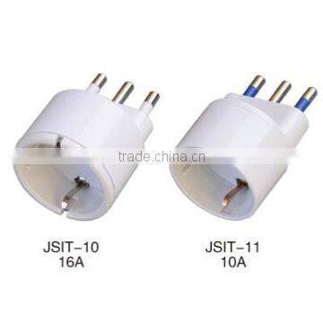 Italian ac dc Electrical Multi 3 Round Pin 16a Industrial Male and Female Plug Socket Adaptor Socket photo-6