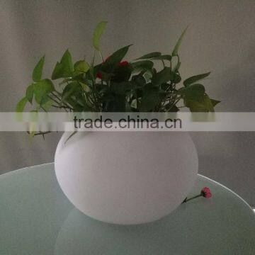 China Manufacturer PE Plastic Led Lighting Flower Pot photo-3