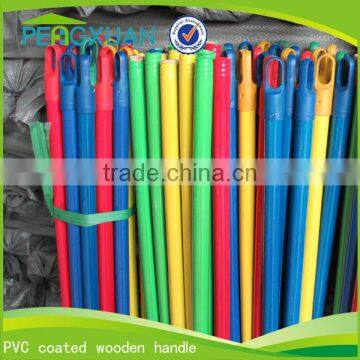 2017 Hot Sell Natural Eucalyptus Colorful PVC Coted Short Handle Mop photo-3