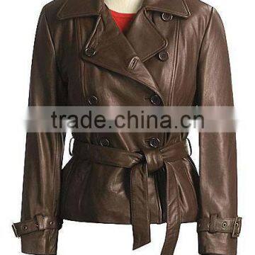 Ladies leather jacket