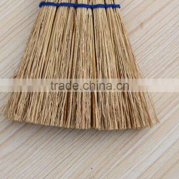 ESD Corn Straw Hand Whisk Broom With Metal Ring Cap photo-6