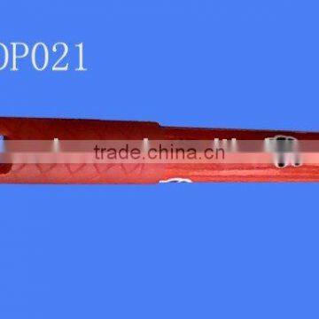 Eco-friendly wooden mop stick with plastic cap