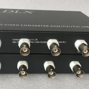 4chs 720P/960P/1080P AHD/CVI/TVI/Analog All in One Video+1 Channel Reverse RS485 Fiber Optical Transmistter HD PTZ Camer photo-4