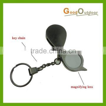 AP212 Key Chain with magnifying lens 6 x magnification