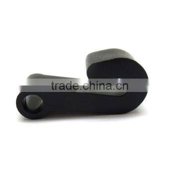 Plastic J Hook, Black POM MS Hook, Plastic Hook For Suction Cup photo-3