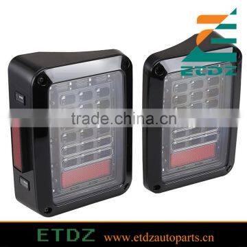 LED Tail Lamp Replacement Tail Lights Brake Reverse Lamps for 2007-2015 Jeep Wrangler JK photo-3