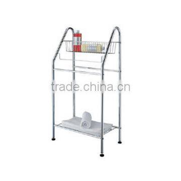 Stainless Steel Simple Style Towel Rack, Bathroom Rotate Towel Hanger photo-5