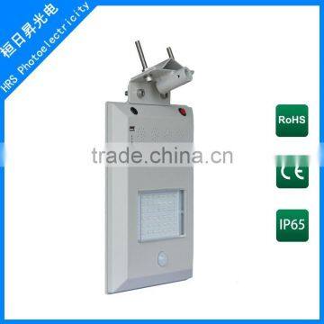 2015 Latest Design Intellegent Control Motion Sensor 6w Integrated Solar Street Light photo-6