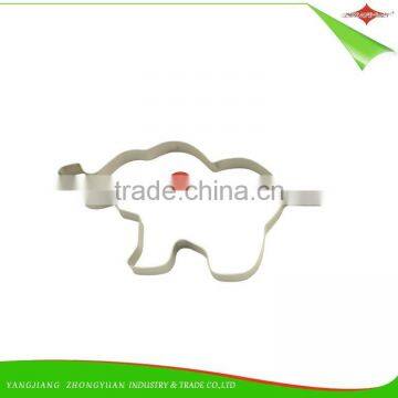 ZY-F1462 Stainless Steel Egg Ring pp Ball Handle Fried Egg Ring Elephant Style Mold photo-2