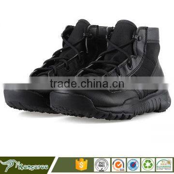 China Cheap Black Laced Boots For Men