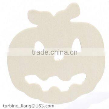 Unfinished Wood Jack O Lantern Cutout For Halloween and Fall photo-2