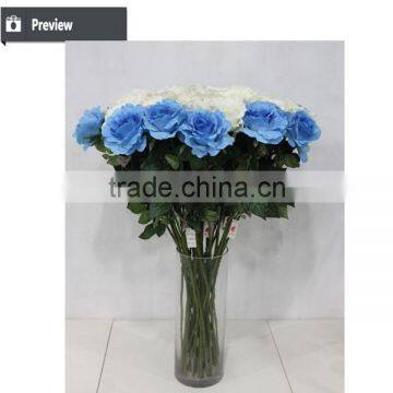 Hot Sale Rose Flower for Christmas Decoration Artificial Glitter Rose Flowers photo-3
