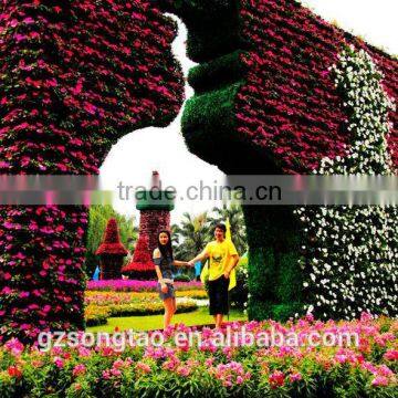 Artificial Plant Wall for Outdoor Decorative Plant Wall photo-3