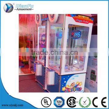 happy Jump ball vending machine Magic Ticket Monster Drop redemption ticket coin operated game machine