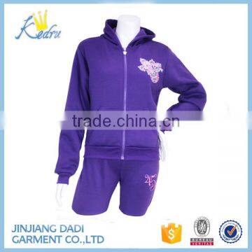 Wholesale Tracksuit Leftover Stock Women Tracksuit Set photo-3