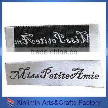 Soft comfortable woven garment labels product type