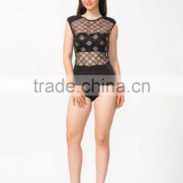 Elegant New Fashion Sequin Embellished Lady Bodysuit photo-2