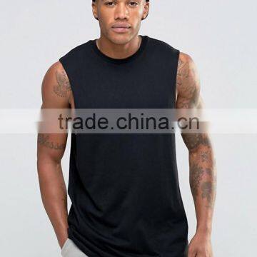 Best Price High Quality New Design Summer Cool Custom Black Gym Wear Comfortable Cotton Polyester Casual Men's Sport Tank Tops