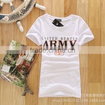 Printing Slim Lady's T-shirt Differden Style for Different People Enjoy Yourself photo-4