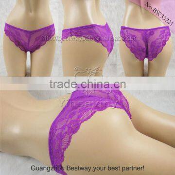 12 Colorful Sexy Transparent Full Lace Girls Bikini for Wholesale 3 Optional Sizes S M L Sexy Lace Bikini Panties photo-3