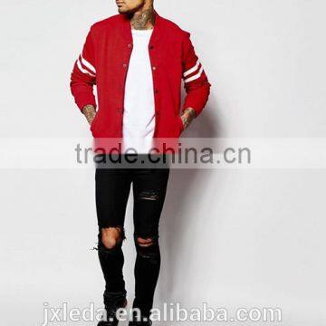Fashion Men Studded Red Jacket Wholesale photo-2