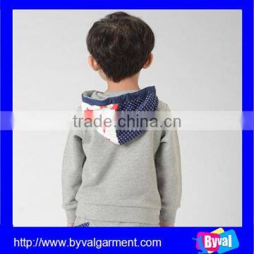Bulk Sale Childrens Printing Hoodies Fleece Crewneck Fitted Hoodie Sweatshirts 200G photo-6