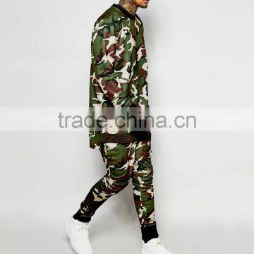 Granted Camo Skinny Servis Shoes Joggers With Drop Crotch for Man photo-3