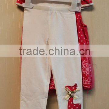 Wholessale Fashion Baby Polka Dot Dress Set Cap Sleeve Summer Dress 2 Pcs Set TP-7955 photo-4