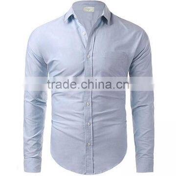 Latest t Shirt Designs Factory Wholesale Custom High Quality Plain Oxford Shirts for Men photo-5
