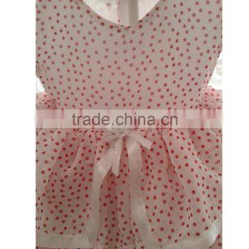 Puffy Pink Princess Dress Plot Baby Girl Dress Hot Sale photo-2